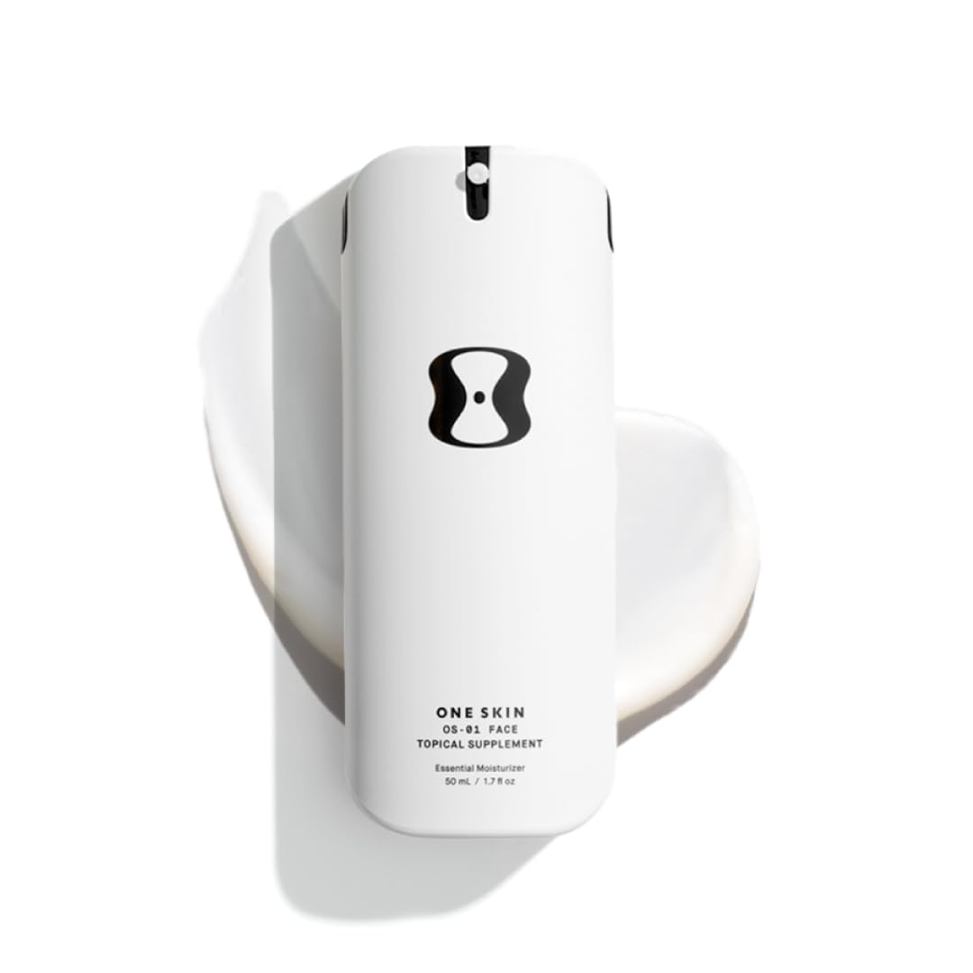 oneskin OS-O1 FACE Topical Supplement | Age Reversal Face Moisturizer | Age reversal face moisturizer with OS-01 peptide. Hydrates sensitive skin and improves firmness, radiance & fine lines