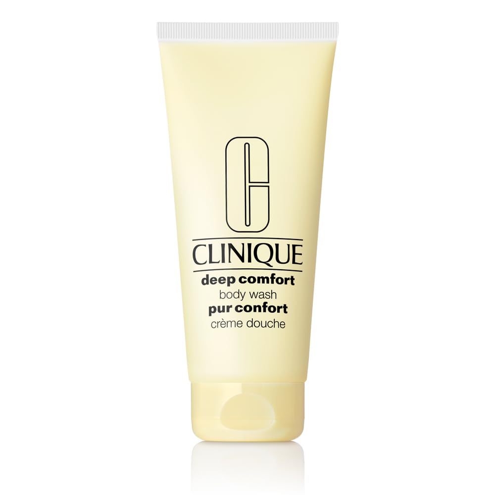 Clinique Deep Comfort Body Wash | Gently Cleanses, 6.7 Fl Oz