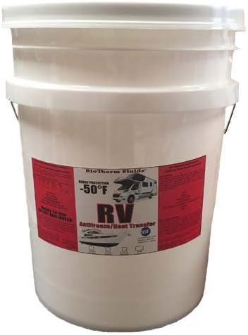 RV Antifreeze and Heat Transfer Fluid 5 Gallon