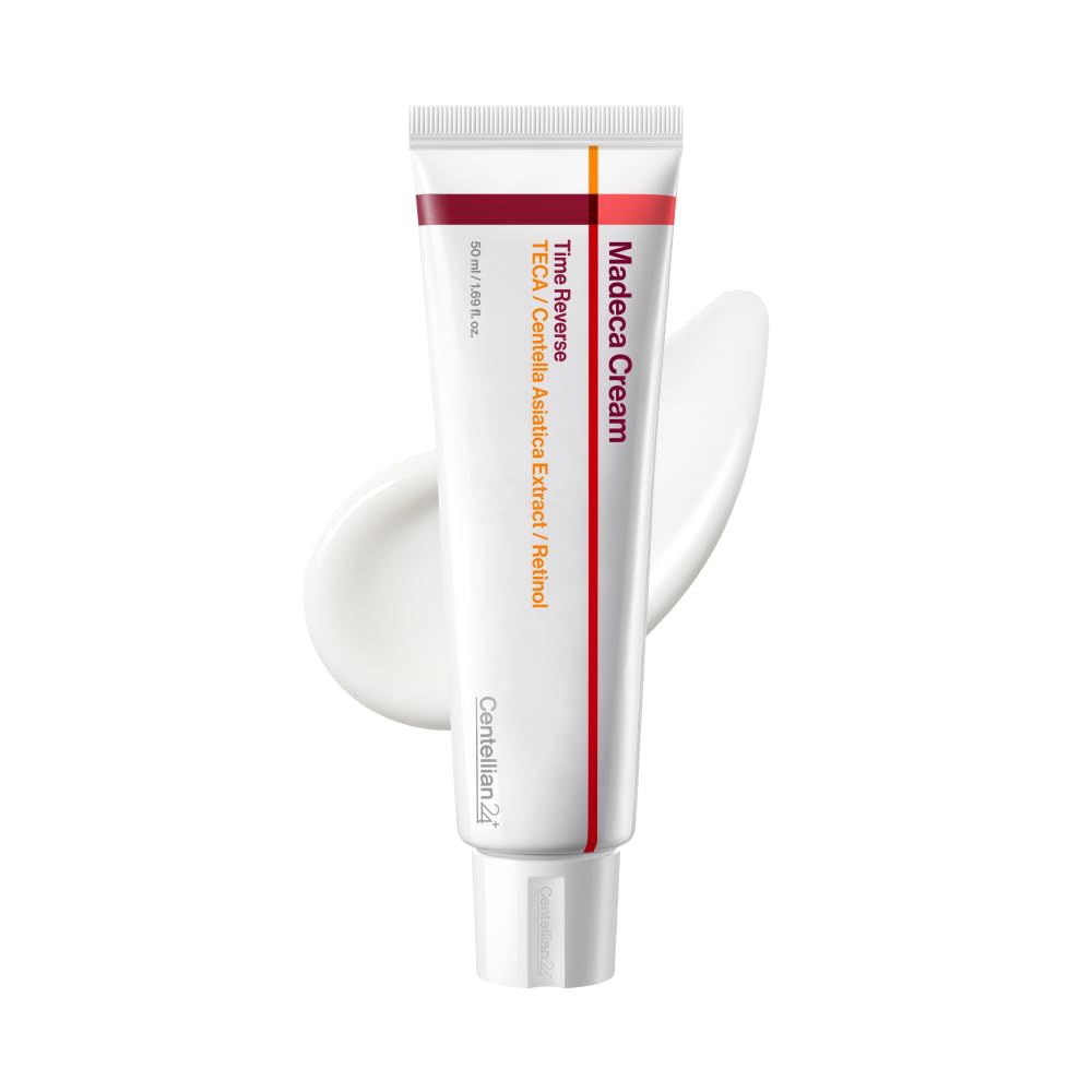 CENTELLIAN 24 Madeca Cream Time Reverse - Korean Firming Face Moisturizer | Anti-Aging Formula with TECA and Centella for Elasticity, Deep Hydration and Skin Barrier Care, 1.69 fl oz