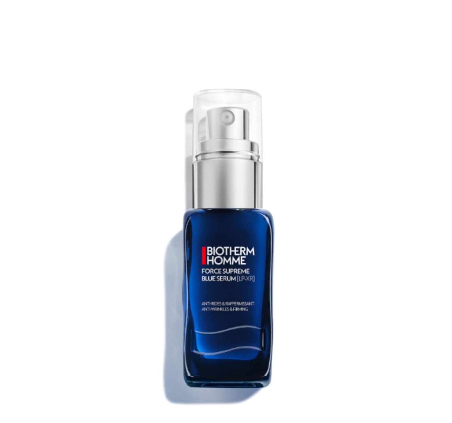 Biotherm Force Supreme Blue Serum [LP-XR] for Men, With 35 Nutrients for Skin Regeneration, Pro-Xylane for Firmness, Ultra-Resurfacing Pro-Retinol and Peptides Fractions for Definition