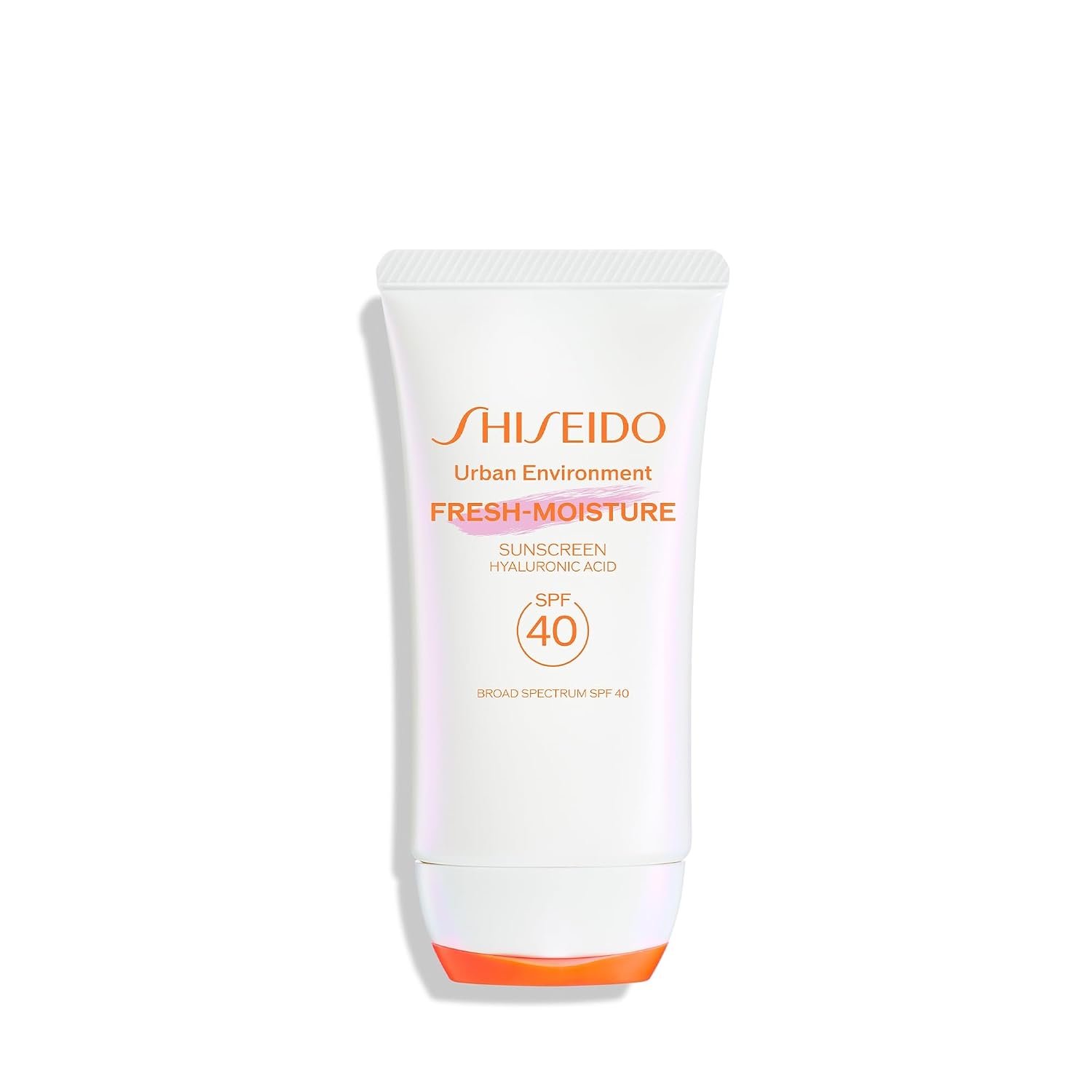 Shiseido Urban Environment Fresh-Moisture Sunscreen SPF 40 - Protects Against UVA/UVB Rays & Pollution - 12-Hour Hydration - Water Resistant for 40 Minutes - Non-Comedogenic - 50 mL