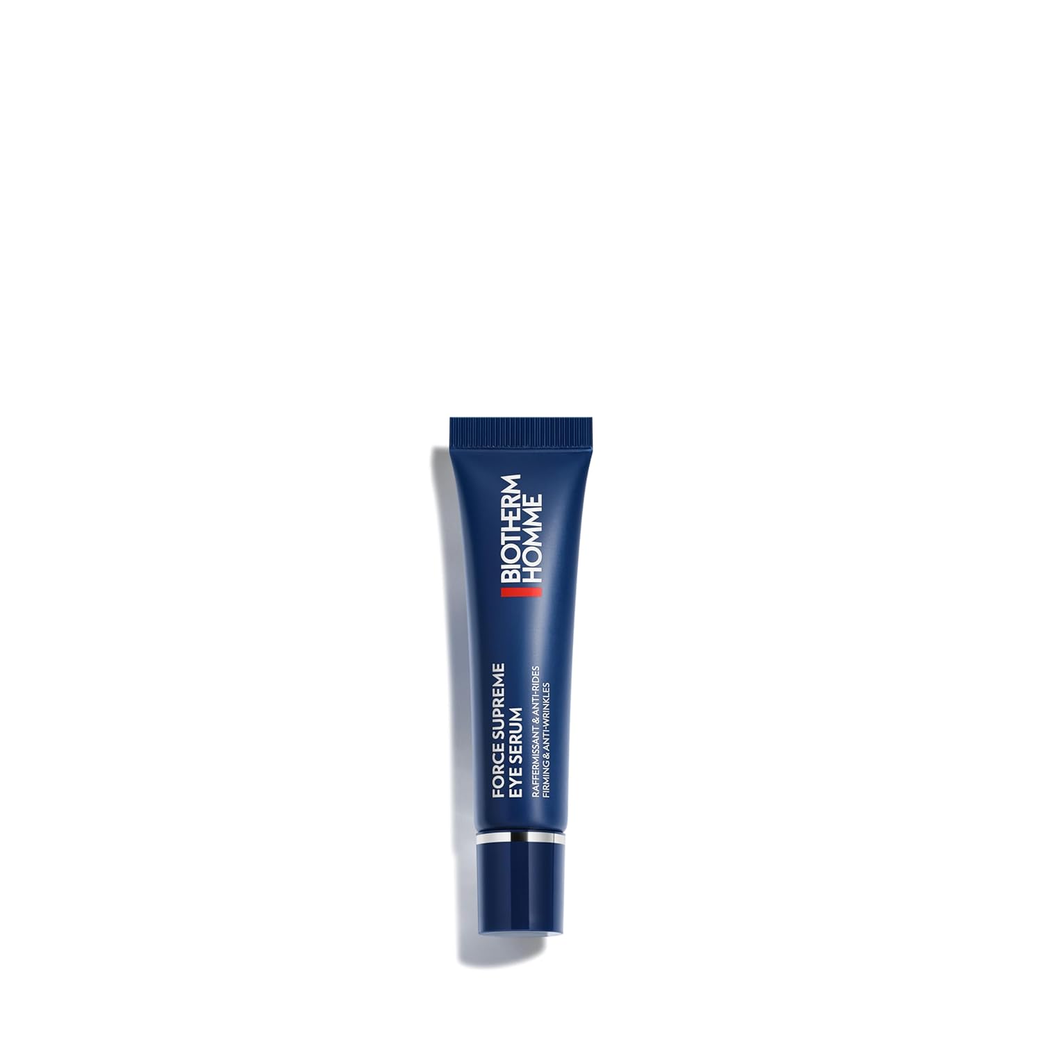 Biotherm Homme Force Supreme Eye Serum for Men, Helps Fight Wrinkles, Dark Circles and Puffy Eyes, Enriched with Blue Algae & Pro-Xylane, Resurfaces and Firms the Skin Around the Eye Area 0.5 Fl. Oz.