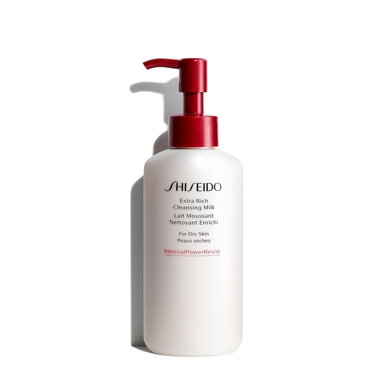 Shiseido Extra Rich Cleansing Milk - 125 mL - Gentle Cleanser for Hydrated, Moisturized Skin - Gentle & Soap Free - For Dry, Very Dry & Sensitive Skin