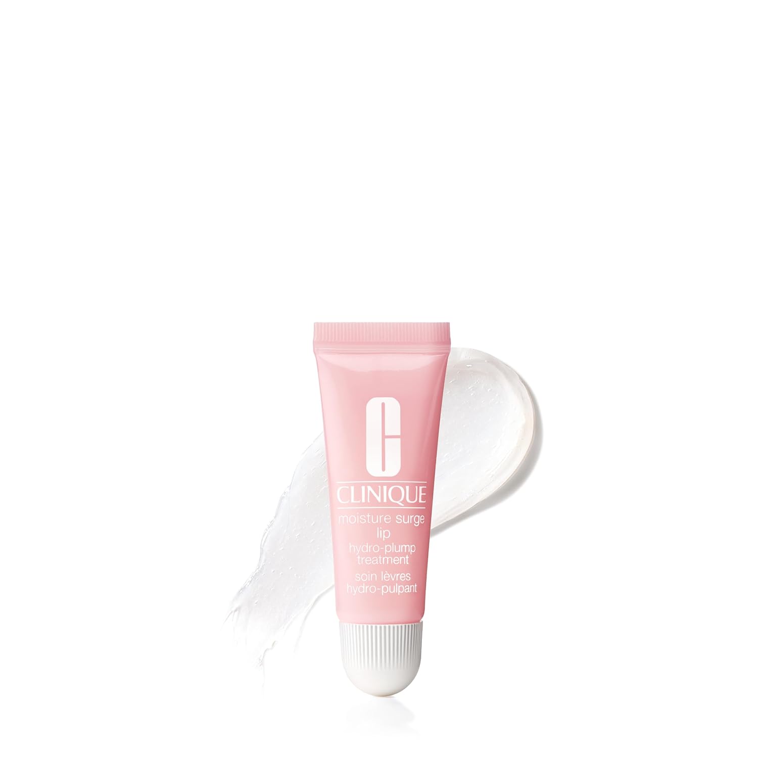 Clinique Moisture Surge Lip Hydro-Plump Treatment | Hydrating Lip Balm & Overnight Mask | Preps For Makeup | Travel Size, 0.34 Fl Oz