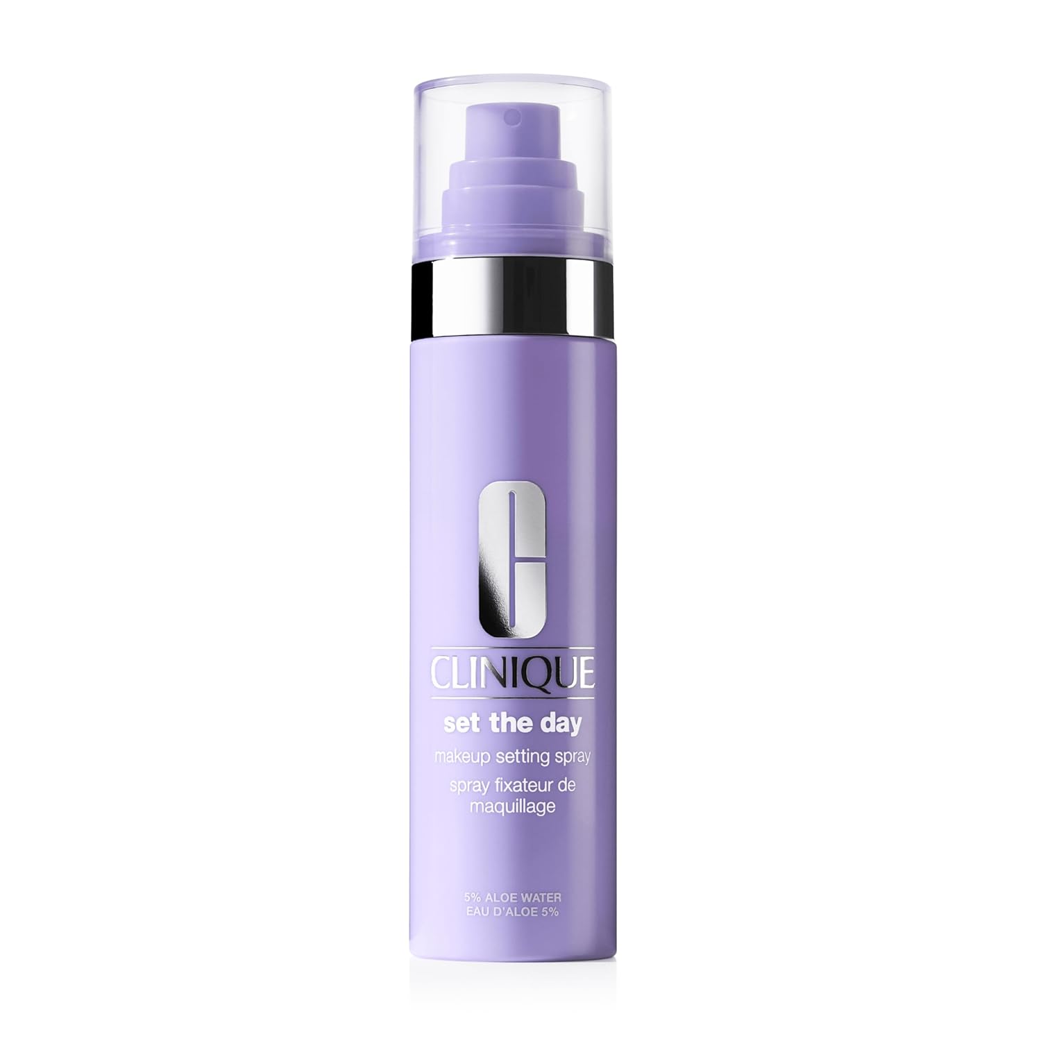 Clinique Set The Day Makeup Setting Spray With Aloe Water + Antioxidants | Sets Makeup All Day | Soothing + Hydrating Face Mist | Alcohol-Free + Suitable For Sensitive Skin
