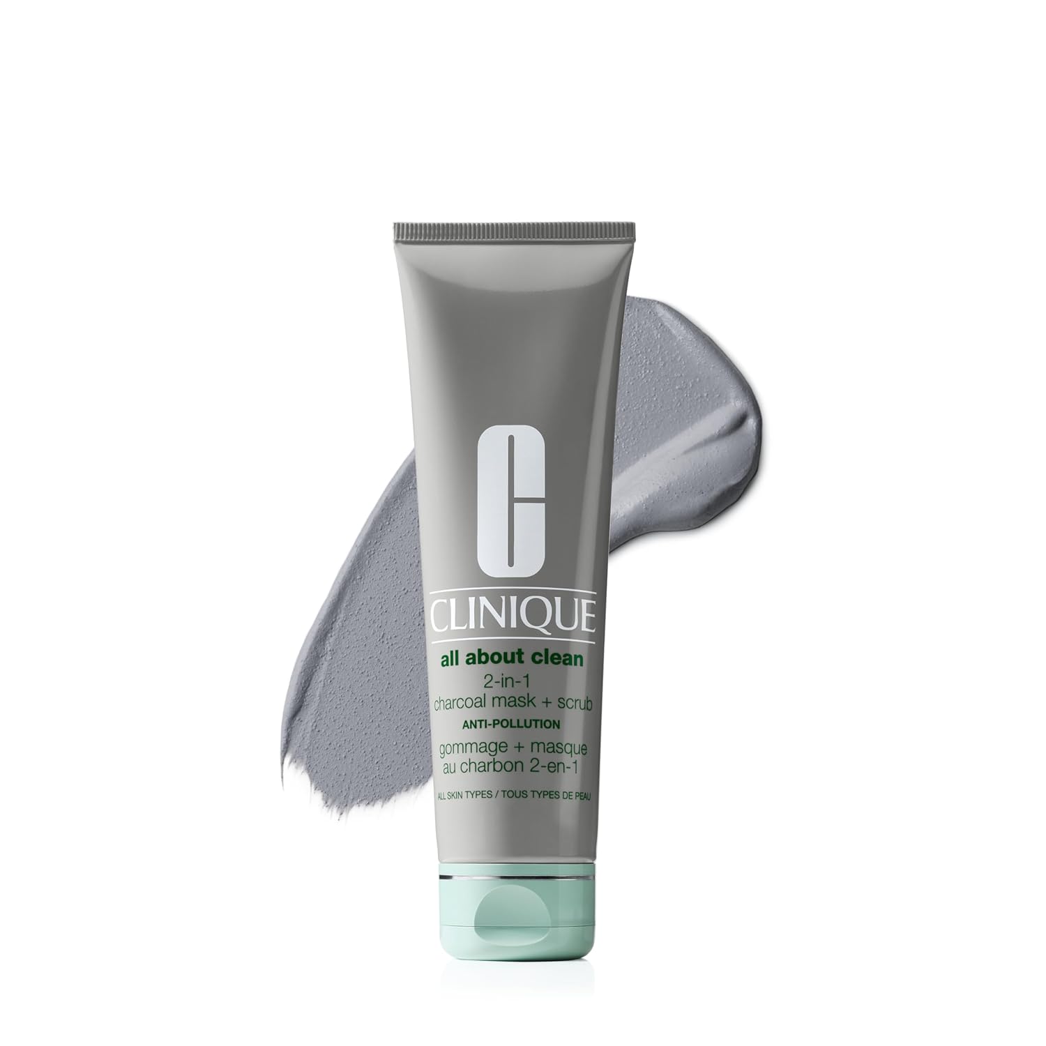 Clinique All About Clean 2-in-1 Charcoal Mask Scrub 3.4 oz