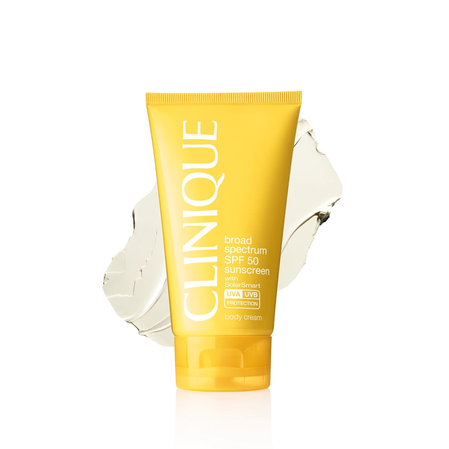 Clinique Broad Spectrum SPF 50 Sunscreen Body Cream | Safe For Sensitive Skin, 5 Fl Oz