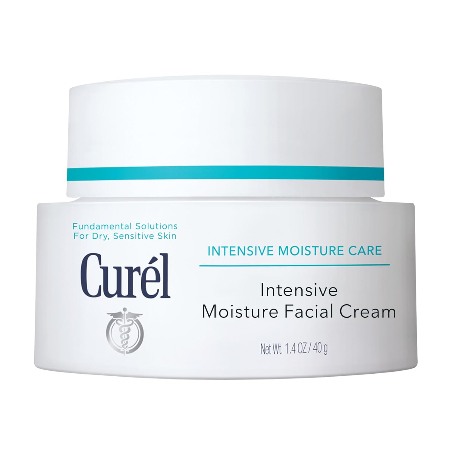 Curel Japanese Skin Care Intensive Face Moisturizer Cream, Hydrating Face Lotion for Dry to Very Dry Sensitive Skin, Anti-Aging, Fragrance-Free, Anti-Wrinkle Japanese Skin Care, 1.4 Oz | For Dry Skin,