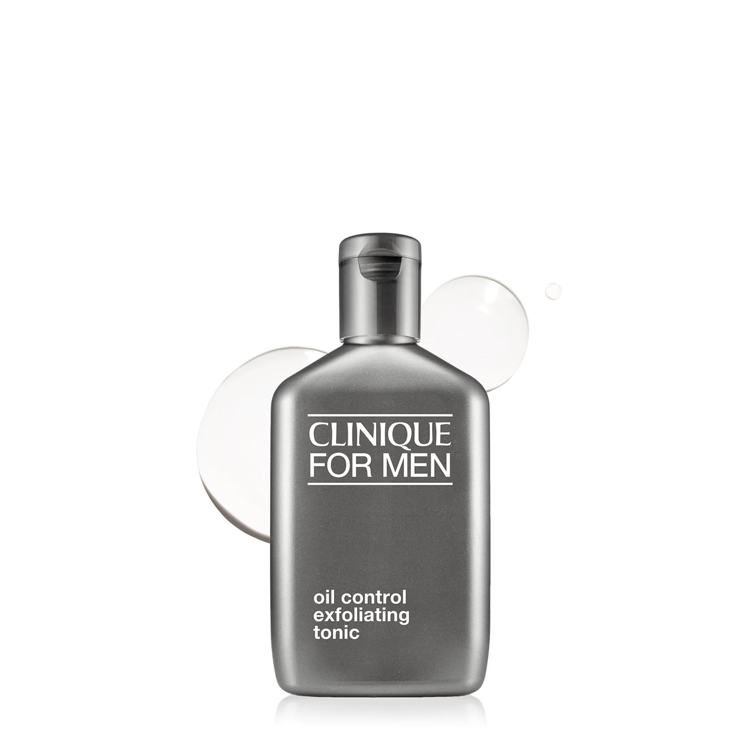 Clinique For Men Oil Control Exfoliating Tonic Exfoliator With Salicylic Acid | For Oily Skin + All Skin Types | Removes Excess Oil, Unclogs Pores + Preps For Shaving, 6.7 Fl Oz
