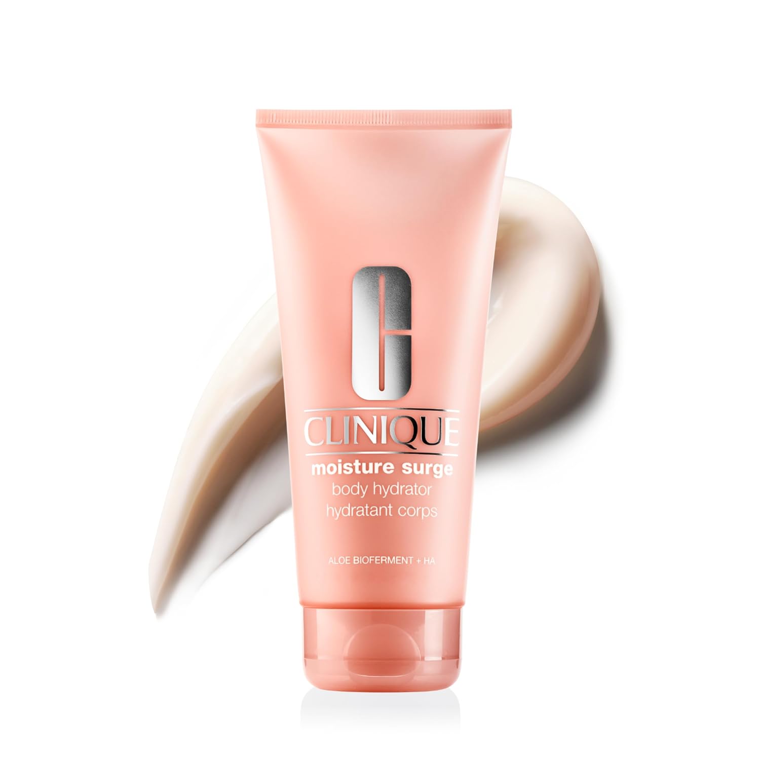 Clinique Moisture Surge Body Hydrator Lotion with Aloe Bioferment, Hyaluronic Acid + Glycerin | Hydrating, Moisturizing + Lightweight, 6.7 Fl Oz