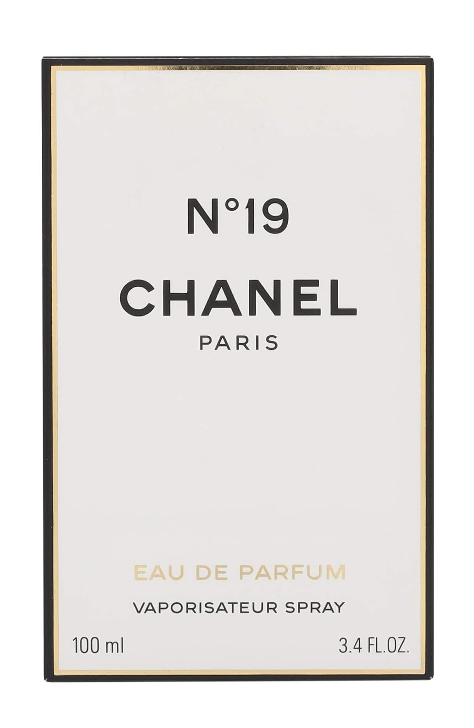 No. 19 by Chanel for Women, Eau De Parfum Spray, 3.4 Ounce