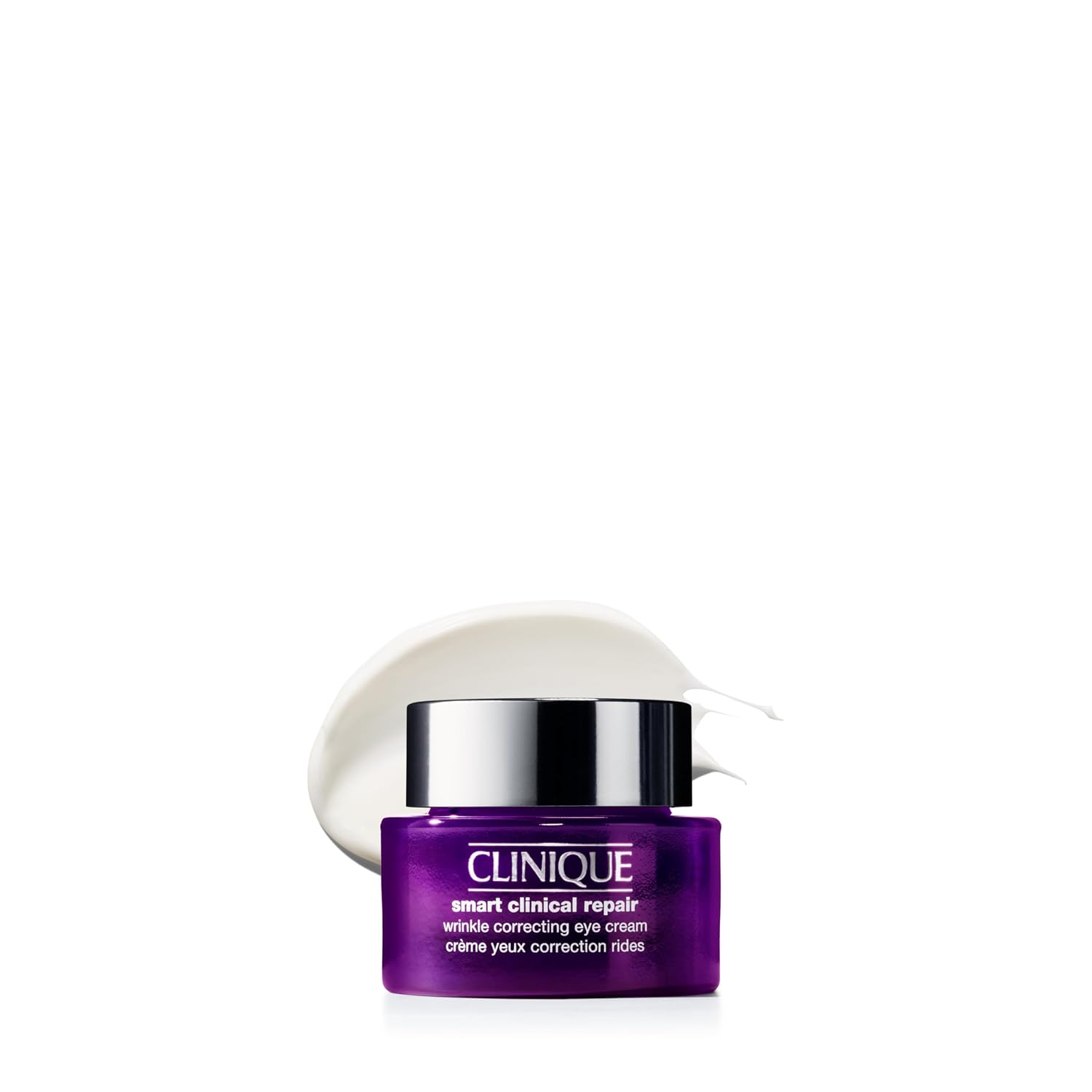 Clinique Smart Clinical Repair Wrinkle Correcting Eye Cream With Hyaluronic Acid + Peptides | Anti-Aging, Hydrating + Depuffing