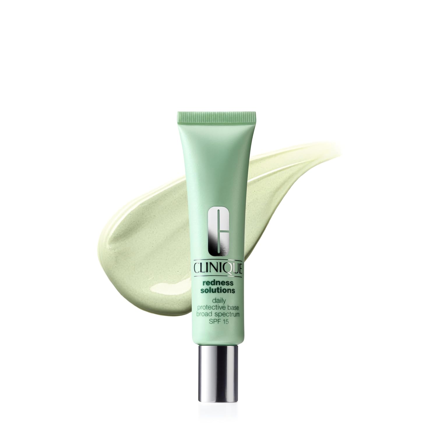 Clinique Redness Solutions Daily Protective Base Broad Spectrum SPF 15 Oil Free Tinted Face Primer | Color Corrector + Appropriate for Skin with Rosacea, 1.35 Fl Oz