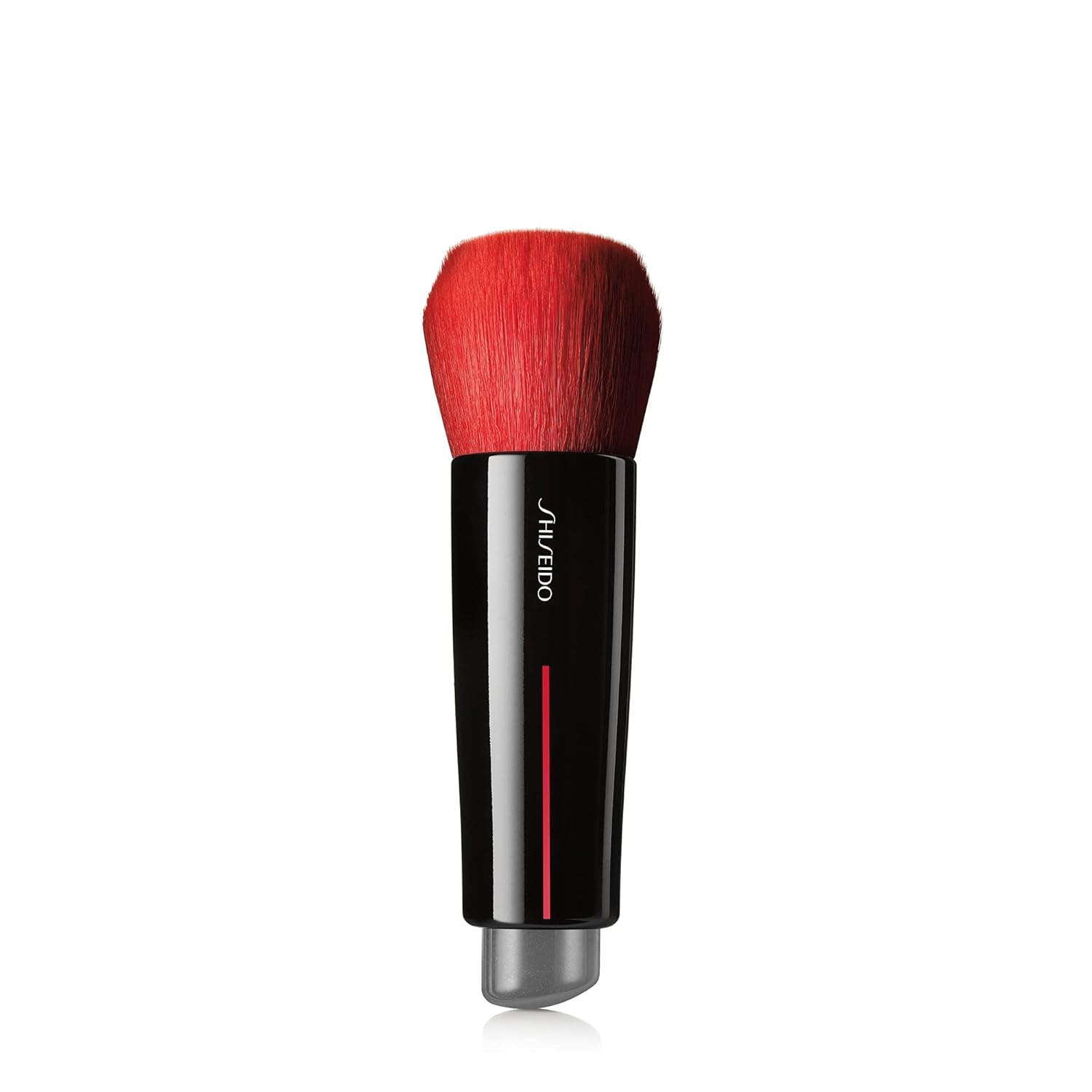 Shiseido DAIYA FUDE Face Duo: Double-Ended Makeup Blending Brush - Builds Full, Even Coverage - Works with Creams, Powders, Liquids & Gels - Easy to Clean