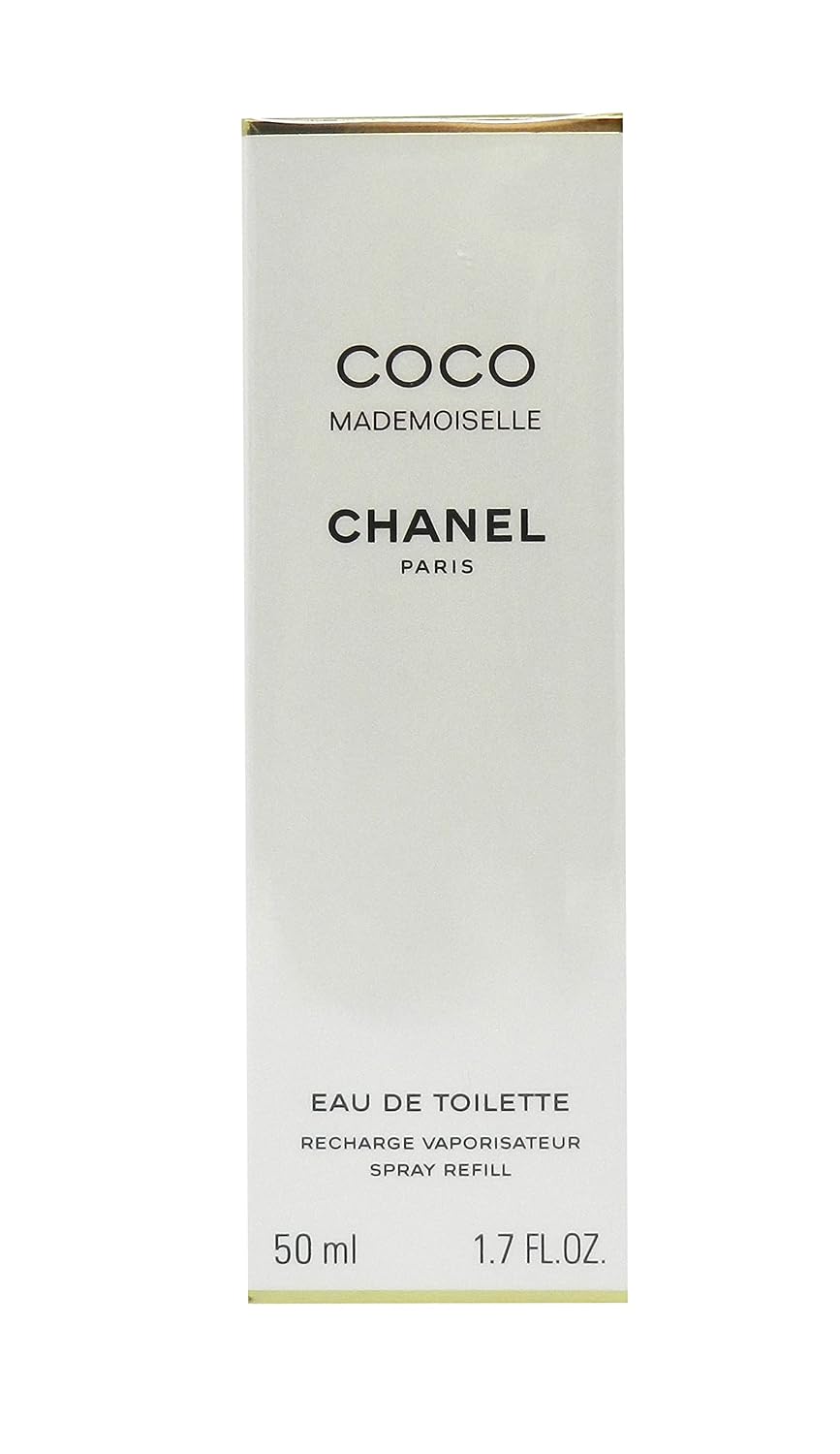 CHANEL Coco Mademoiselle Eau De Toilette Recharge Spray Refill 1.7 Ounces