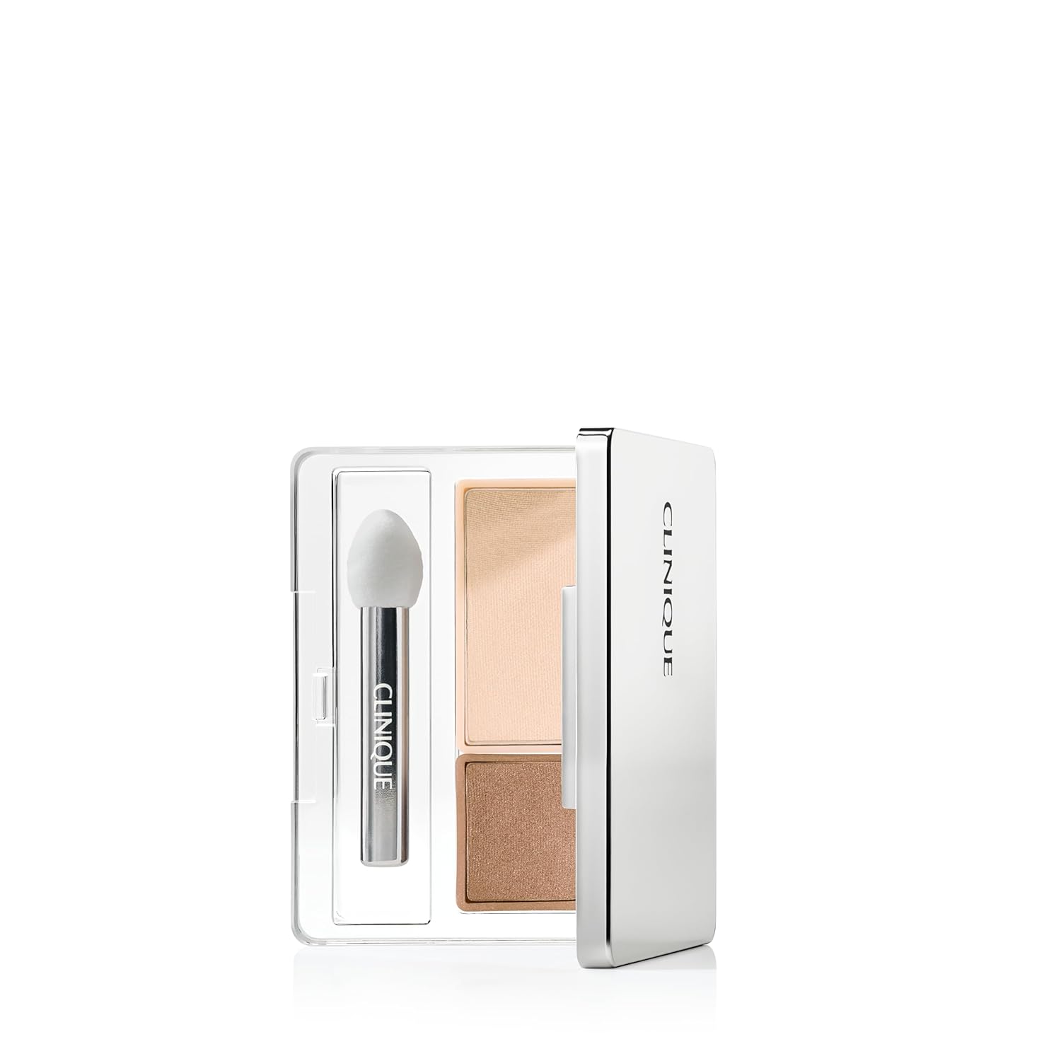 Clinique All About Shadow Duo Eye Shadow Makeup | Safe For Sensitive Eyes | Buildable + Long-Wearing Color | Smooth, Easy Application | Buildable + Long-Wearing Color | Smooth, Easy Application