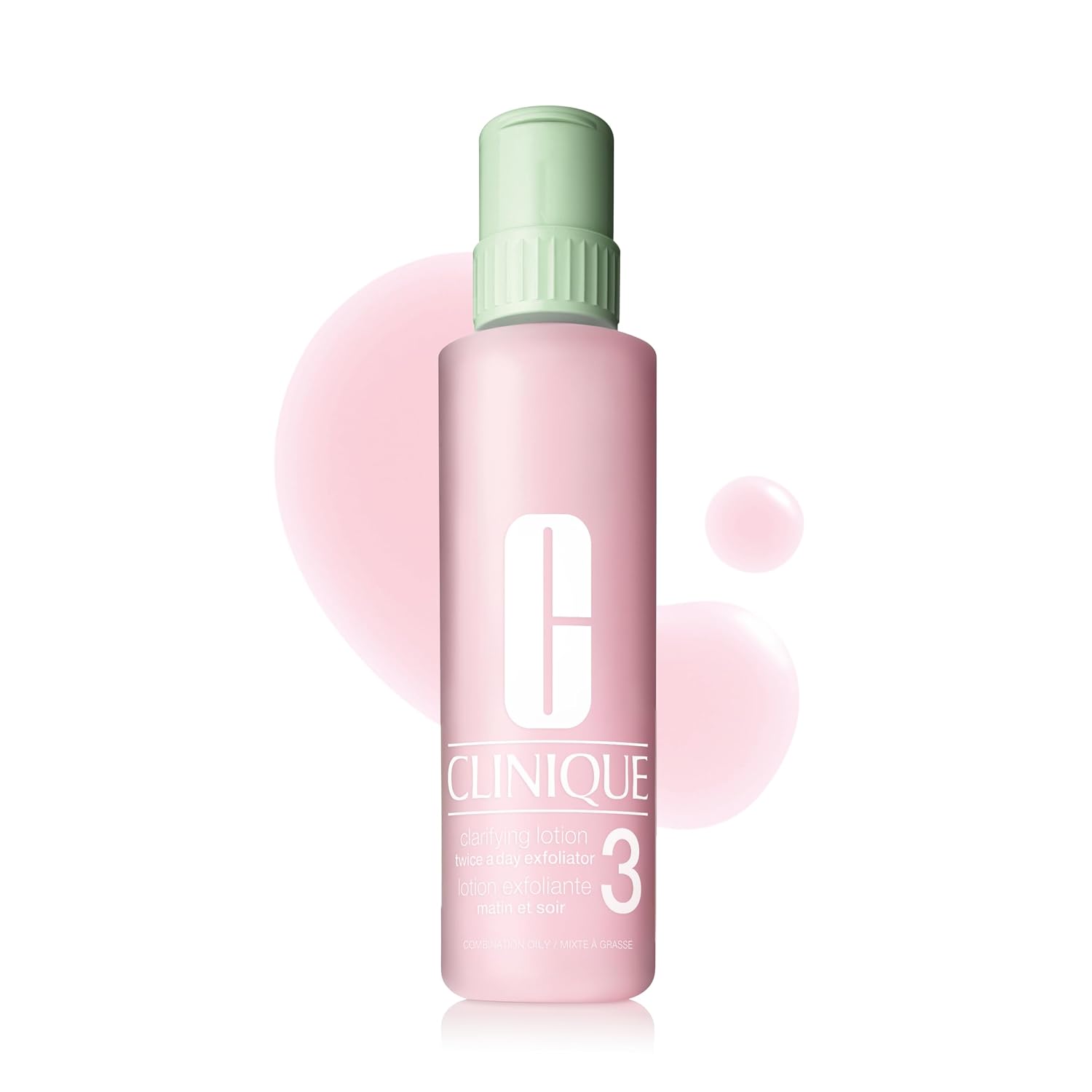 Clinique Clarifying Lotion 1.0, 1, 2, 3 & 4 | Exfoliating Face Toner with Witch Hazel | 5 Formulas for Every Skin Type | Step 2 of 3-Step Skin Care Routine