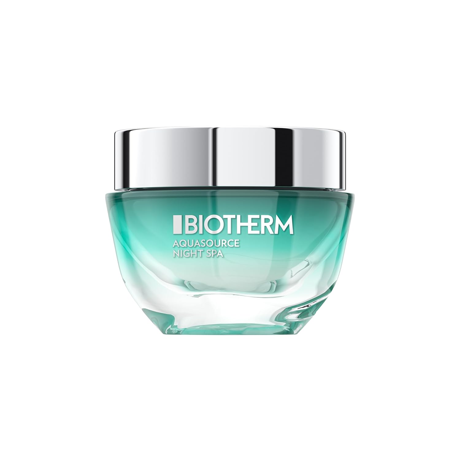 Biotherm Aquasource Night Spa, Night Leave-On Gel Moisturizer with Aquasource Hydrating Formula & Biotech Plankton, Replenishes, Smoothes Skin Overnight, Spa Like Moisture Experience, 1.7 Fl. Oz.