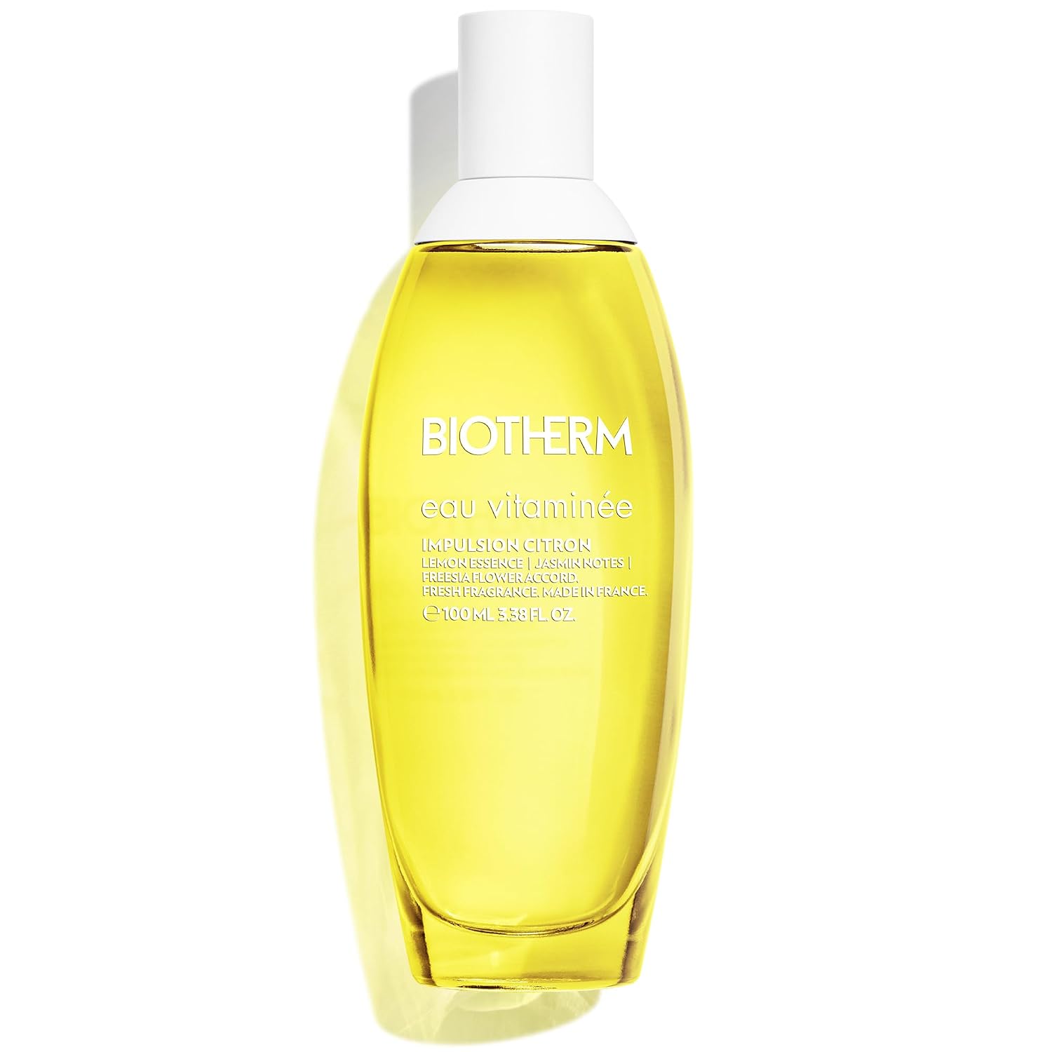 Biotherm Vitamin Body Mist - Eau Vitaminée Impulsion Citron | Fresh Fragrance with Lemon Essence, Freesia Flower Accord, and Jasmine Notes, 3.38 Fl. Oz.