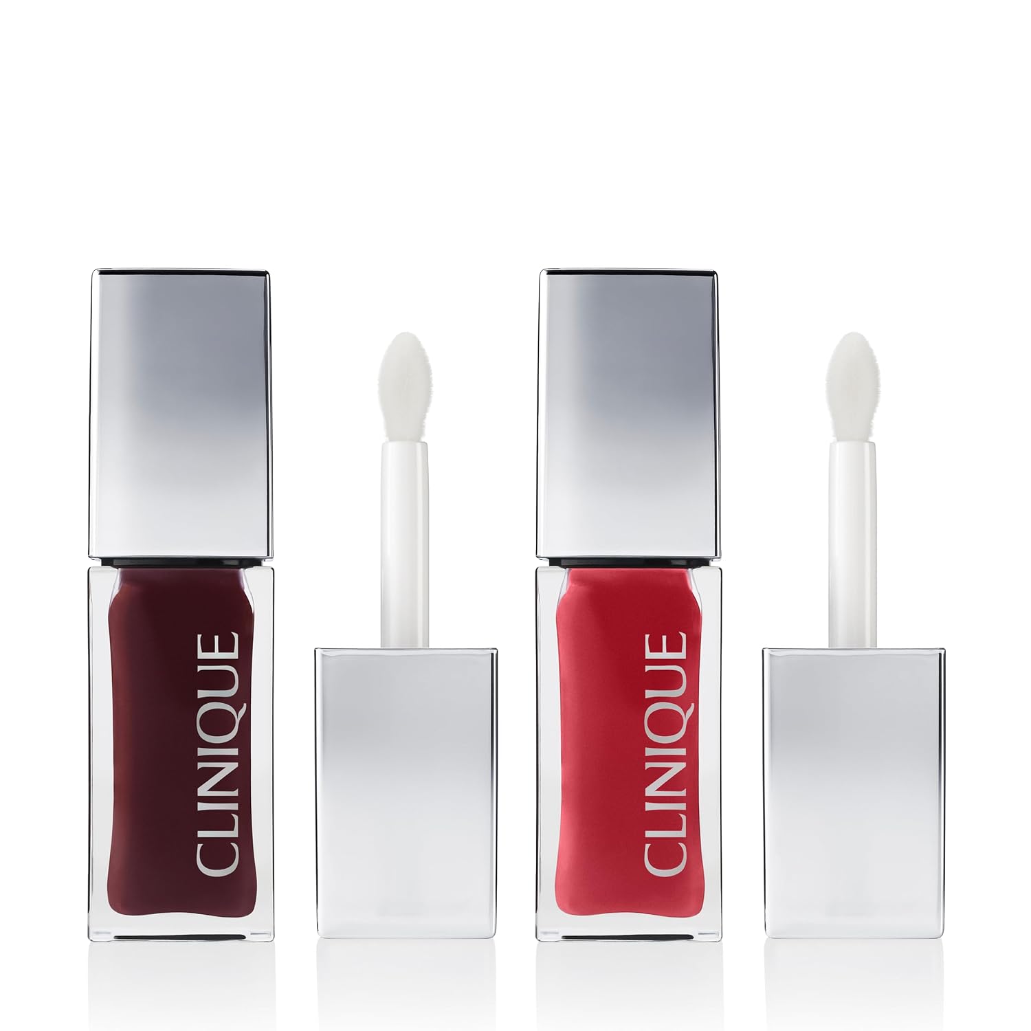 Clinique Pop Lip + Cheek Oil in Black Honey and Pink Honey | Conditions Lips + Gives Cheeks a Natural, Dewy Flush | In 2 Iconic Shades