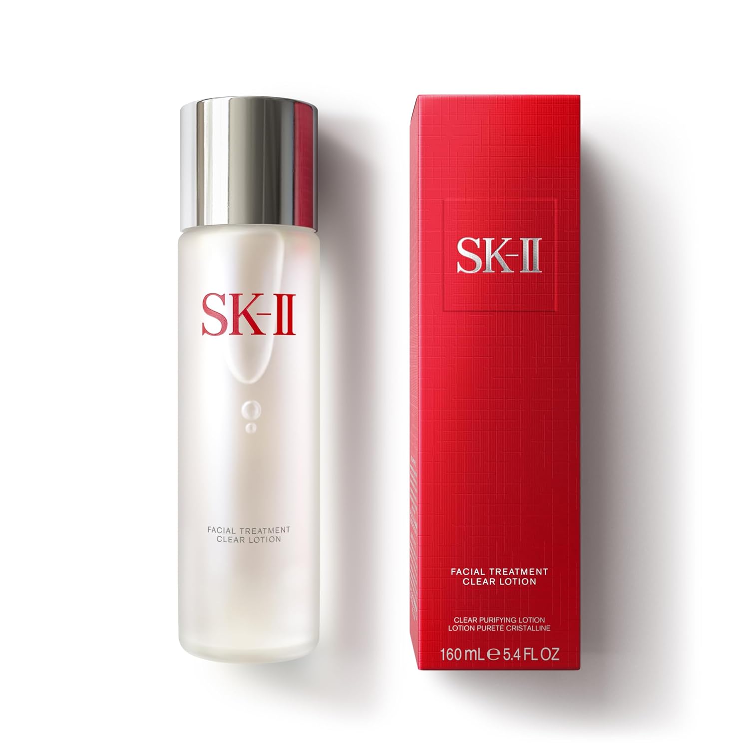 SK-II Facial Treatment Clear Lotion - Hydrating Face Toner with AHAs to Exfoliate & Visibly Improve Texture - Gentle Facial Toner Made with Salicylic & Lactic Acid for a More Even Skin Tone (5.4 oz)