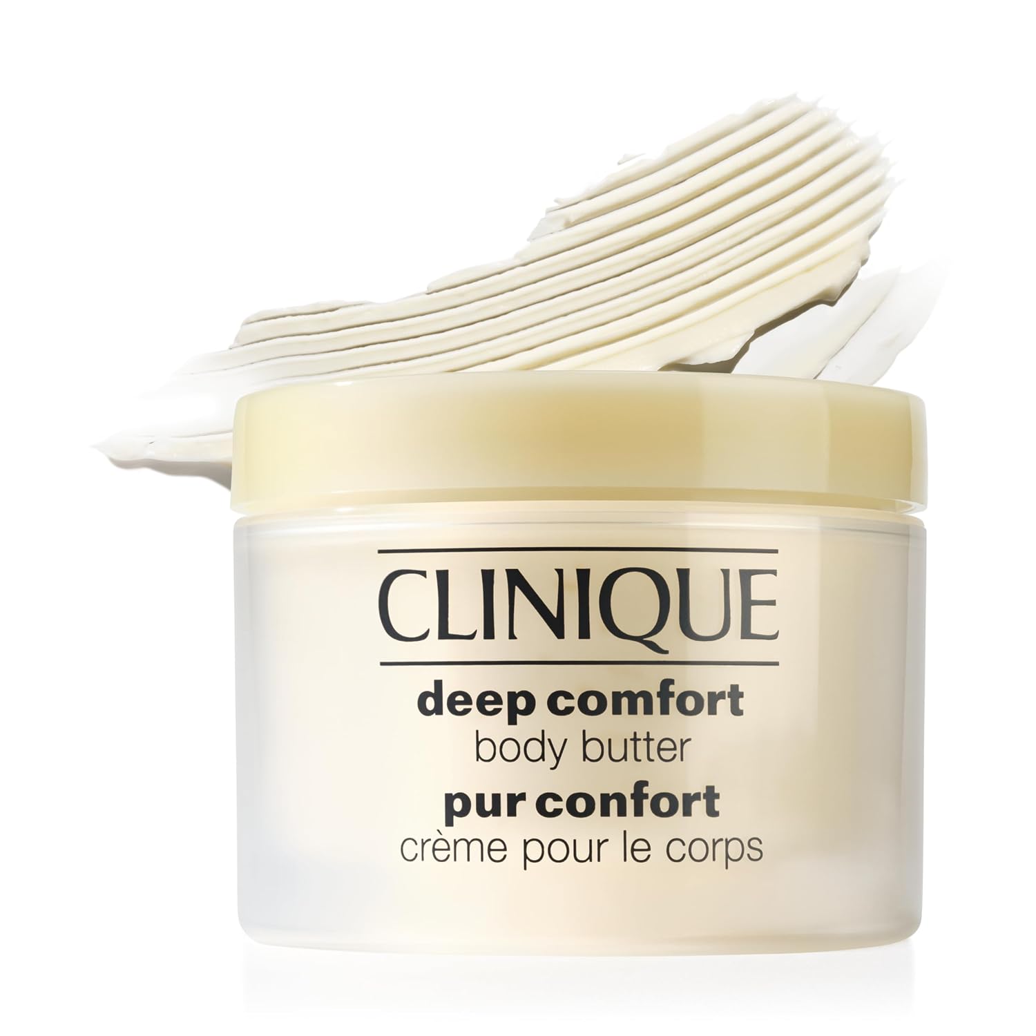Clinique Deep Comfort Body Butter With Hyaluronic Acid, Shea Butter + Glycerin | Safe for Eczema-Prone Skin, 6.7 Fl Oz