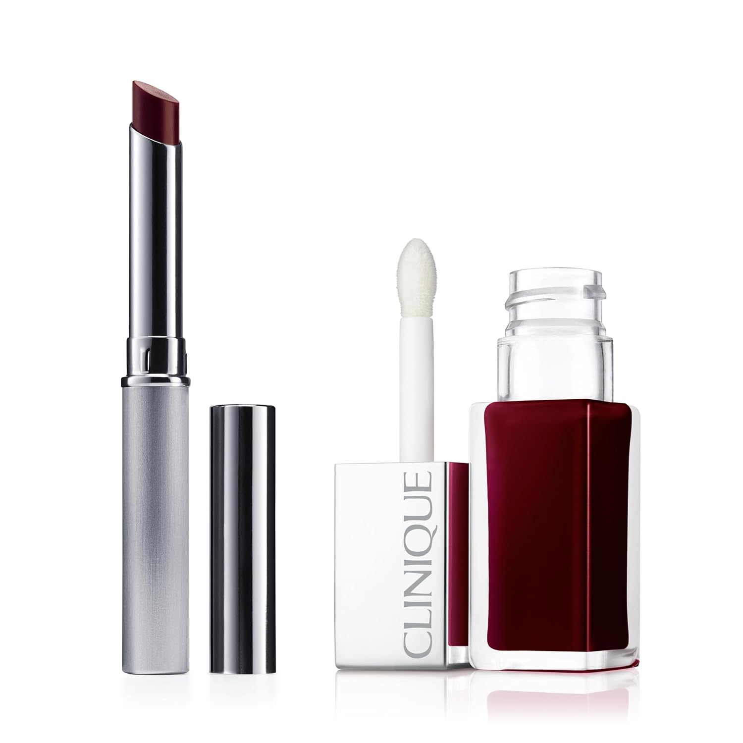 Clinique Black Honey Almost Lipstick Tinted Lip Balm and Pop Lip + Cheek Tinted Oil Bundle