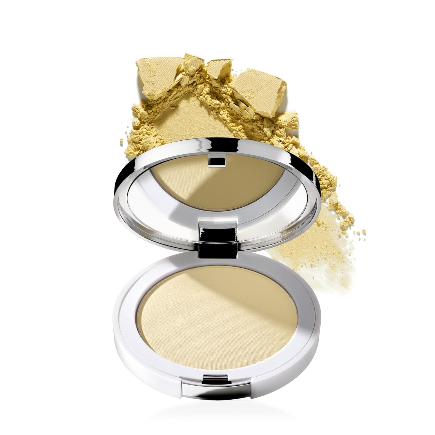 Clinique Redness Solutions Instant Relief Mineral Finishing Pressed Powder Face Makeup | Redness Correcting + Appropriate for Skin with Rosacea, Transparent, 1 Ounce