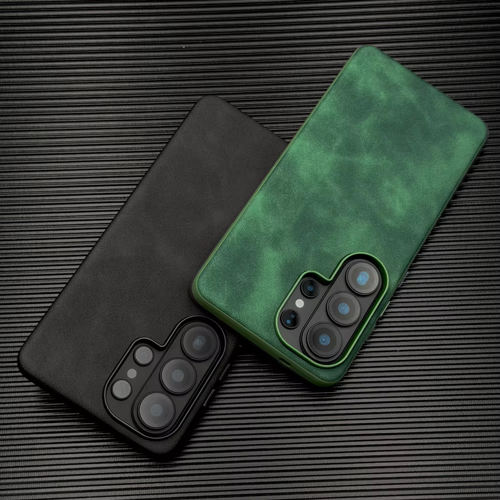Luxury Matte PU Leather Case For Samsung Galaxy S26 S25 S24 Ultra Plus S23Ultra S22Ultra AS Skin Touch Feeling Smooth Full Cover - AliExpress 202192403