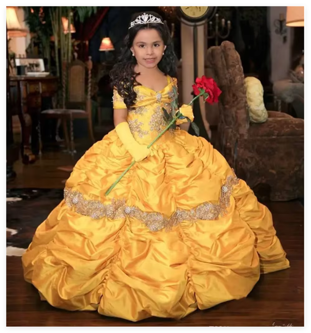 Retro Princess Beaded Flower Girl Dresses Lace Taffeta Little Girl Wedding Dresses Vintage Pageant Dresses Gowns - AliExpress 320