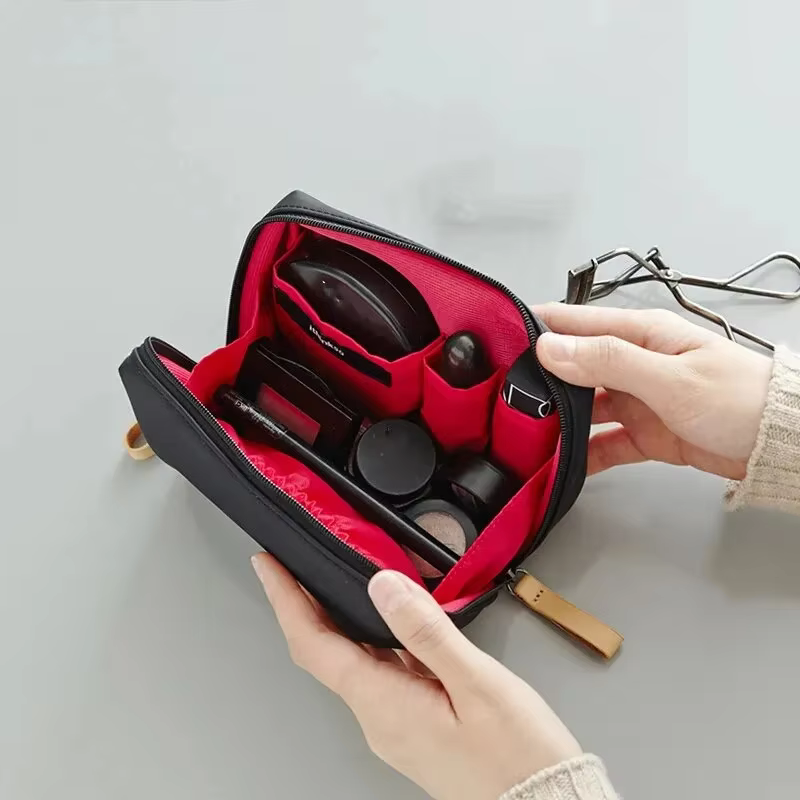 2026 New Women Cosmetic Bag Solid Color Korean Style Makeup Bag Pouch Toiletry Bag Waterproof Makeup Organizer Case Luxury Bag - AliExpress 1524